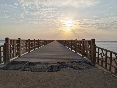 Makadibay Mısır 'daki iskelenin ayrıntıları