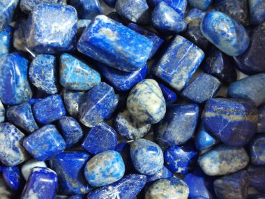 Sodalite mineral dokusu güzel doğal arkaplan olarak