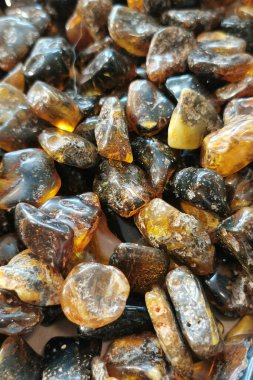 Amber mineral doku çok güzel doğal arka plan olarak