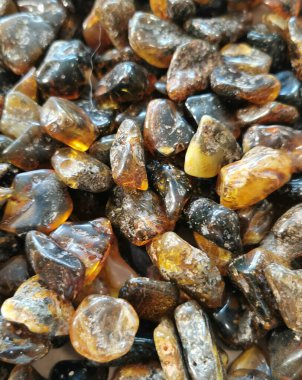 Amber mineral doku çok güzel doğal arka plan olarak