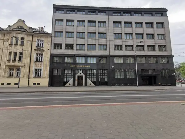 stock image Prague, Czech republic - April 19th 2024 - National bank building Ostrava 