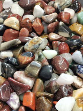 doğal mineral koleksiyonunu güzel bir arkaplan olarak seç