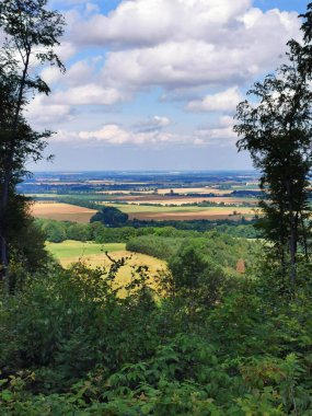 renkli Czech ülke manzarası Jeseniky dağlarından