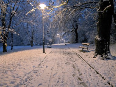 Kışın Ostrava 'ya park et, Çek Cumhuriyeti