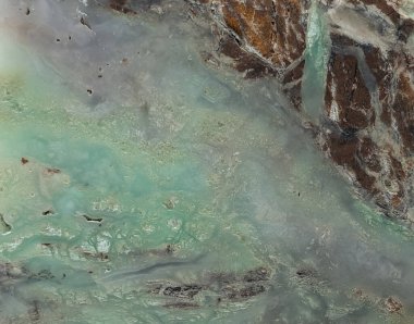 Garnierite mineral dokusu çok güzel doğal bir arka plan.
