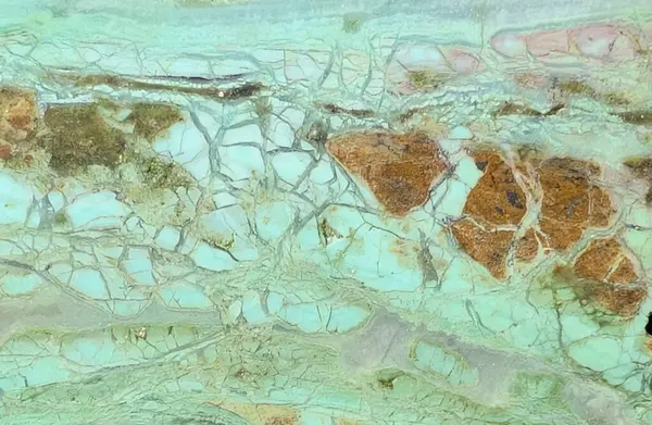 Garnierite mineral dokusu çok güzel doğal bir arka plan.