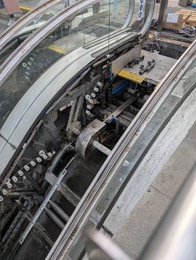 Yürüteç teknoloji arkaplanı olarak arızalı
