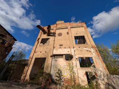 Vidnava Czech Cumhuriyeti 'ndeki çok eski bir fabrika.