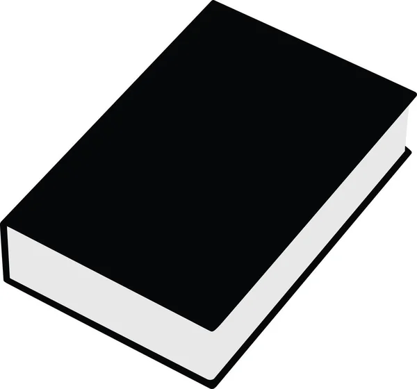 空的黑书向量Eps — 图库矢量图片