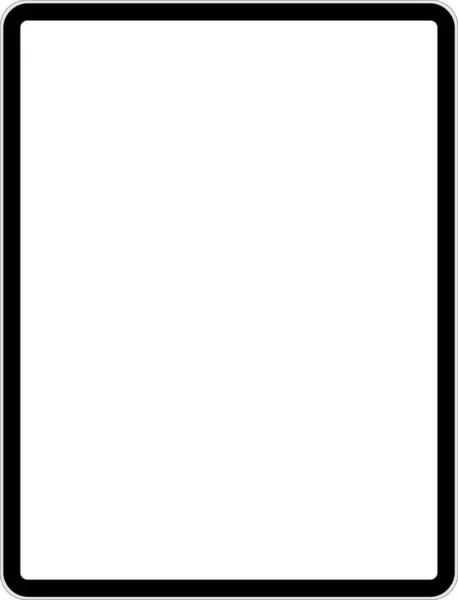 Планшет Порожнім Екраном Вектор Eps — стоковий вектор