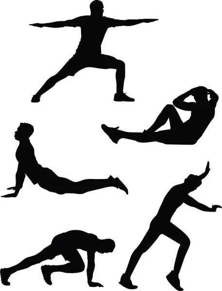 Ανδρική Γυμναστική Εκπαίδευση Διάνυσμα Eps — Διανυσματικό Αρχείο
