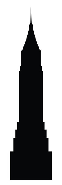Векторная иллюстрация Chrysler Building eps 10