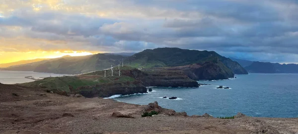 Пейзаж Острова Мадейра Ponta Sao Lourenco Португалия Европа — стоковое фото