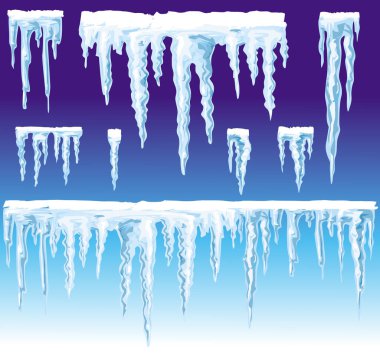 Tasarım için vektör sarkıtları, elementler kümesi