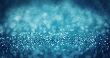 Soyut Mavi Bokeh defocus sim bulanık arkaplan