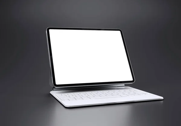Paris France March 2023 Apple Ipad Pro Silver Color White — Stock Photo, Image