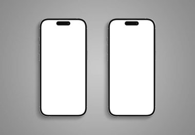 PARIS - Fransa 1 Eylül 2023: Apple akıllı telefonu, Two Iphone 14 profesyonel maksimum gümüş rengi