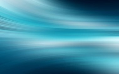 Hız ışık efektli soyut arkaplan. Mavi dalgalı duvar kağıdı. 3B görüntüleme