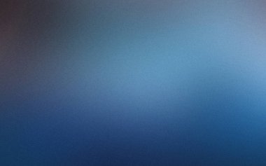 Mavi taneli efektli soyut gradyan arkaplan. Dijital gürültüyle bulanık doku. 3B görüntüleme