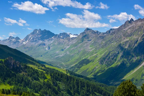 Skaliste Szczyty Alpach Tyrolskich Malowniczy Krajobraz Górski Austrię Europa — Zdjęcie stockowe