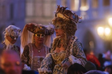 VENICE, ITALY/EVROPA- February 18 2023 - The Carnival of Venice (Italian: Carnevale di Venezia) is an annual festival, held in Venice, Italy.