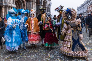 VENICE, ITALY/EVROPA- February 19 2023 - The Carnival of Venice (Italian: Carnevale di Venezia) is an annual festival, held in Venice, Italy.