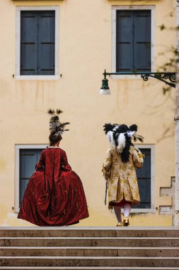 VENICE, ITALY, EVROPA- February 19 2023 - The Carnival of Venice (Italian Carnevale di Venezia) is an annual festival, held in Venice, Italy.