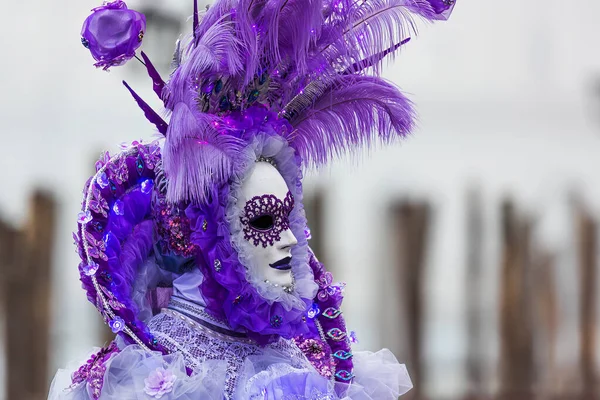 Venice Itálie Evropa Února 2023 Karneval Benátkách — Stock fotografie