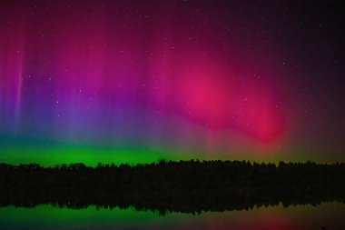 Aurora Borealis, Orta Avrupa 'nın son 20 yılının en büyüklerinden biri.