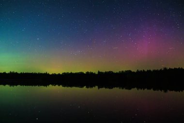 Aurora Borealis, Orta Avrupa 'nın son 20 yılının en büyüklerinden biri.,