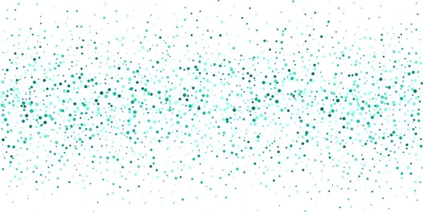 Groene Glitter Confetti Witte Achtergrond Blauwe Sparkles Abstracte Achtergrond — Stockvector