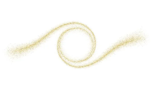 Abstract Shiny Gold Glitter Design Element Design Invitation Wedding Christmas — 스톡 벡터