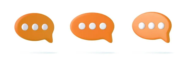 Sprechblasensymbole Isoliert Auf Weißem Hintergrund Chat Icon Set Chatbox Nachrichtenbox — Stockvektor