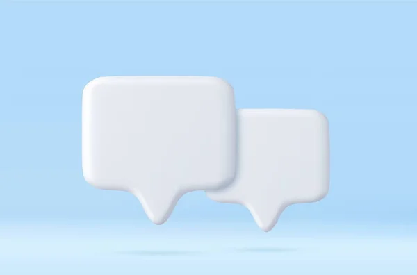 Ikon Gelembung Bicara Terisolasi Pada Latar Belakang Simbol Untuk Chatting - Stok Vektor