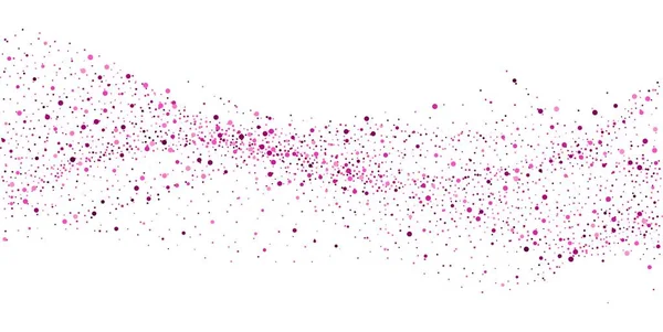 Confettis Violet Paillettes Sur Fond Blanc Violet Sparkles Résumé Contexte — Image vectorielle