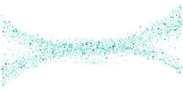 Grönt Glitter Konfetti Vit Bakgrund Lila Gnistrar Abstrakt Bakgrund Vektorillustration — Stock vektor