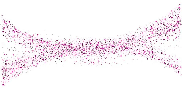 Paarse Glitter Confetti Witte Achtergrond Paarse Sparkles Abstracte Achtergrond Vectorillustratie — Stockvector