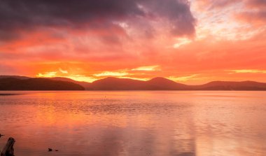 Fırtınadan sonra gün batımı