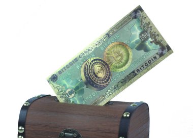 Eski Rus parası ve içinde bozuk para olan bir çanta.