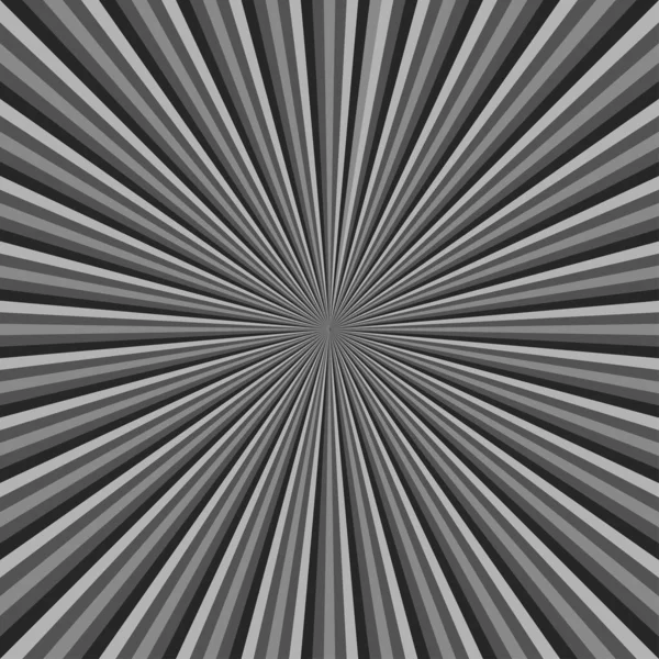 Fond Abstrait Niveaux Gris Avec Lignes Explosion Perspective Centré Dessin — Image vectorielle
