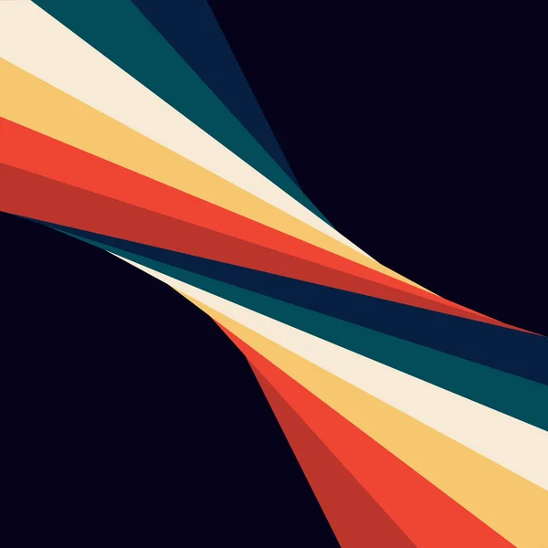 Abstract Dark Background Colour Perspective Lines Grunge Elements — Vetor de Stock