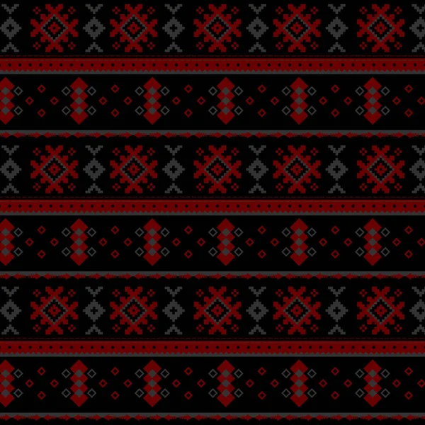 Abstract Square Design Elements Background Tribal Boho Ornament Wallpaper Ukraine — Stockový vektor
