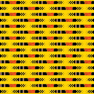 Yarış çıkartmaları ve çıkartmaları için işaretlenmiş Almanya bayrağı dizisi