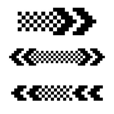 Araç ve moto yarış tasarımları için şablonlu farklı spor metin satırları kümesi