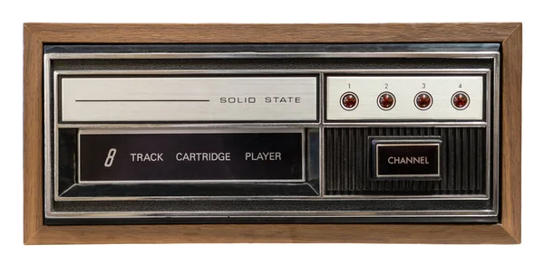 Isolado Retro Vintage Track Tape Hifi Player — Fotografia de Stock