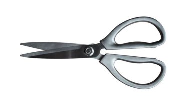 Looping Pair Of Scissors Being Used, With Alpha Channel