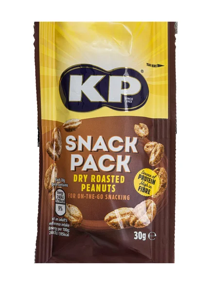 Swindon Reino Unido Junio 2023 Snack Pack Dry Roasted Peanuts — Foto de Stock