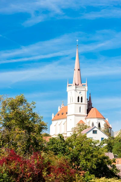 捷克共和国Znojmo地区Konice的Saint James教堂 — 图库照片