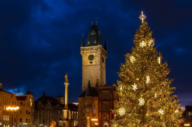 Eski Şehir Meydanı, Noel zamanı, prague, Çek Cumhuriyeti