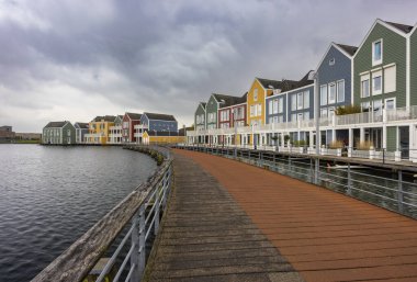 Houten, Hollanda 'da modern konut mimarisi